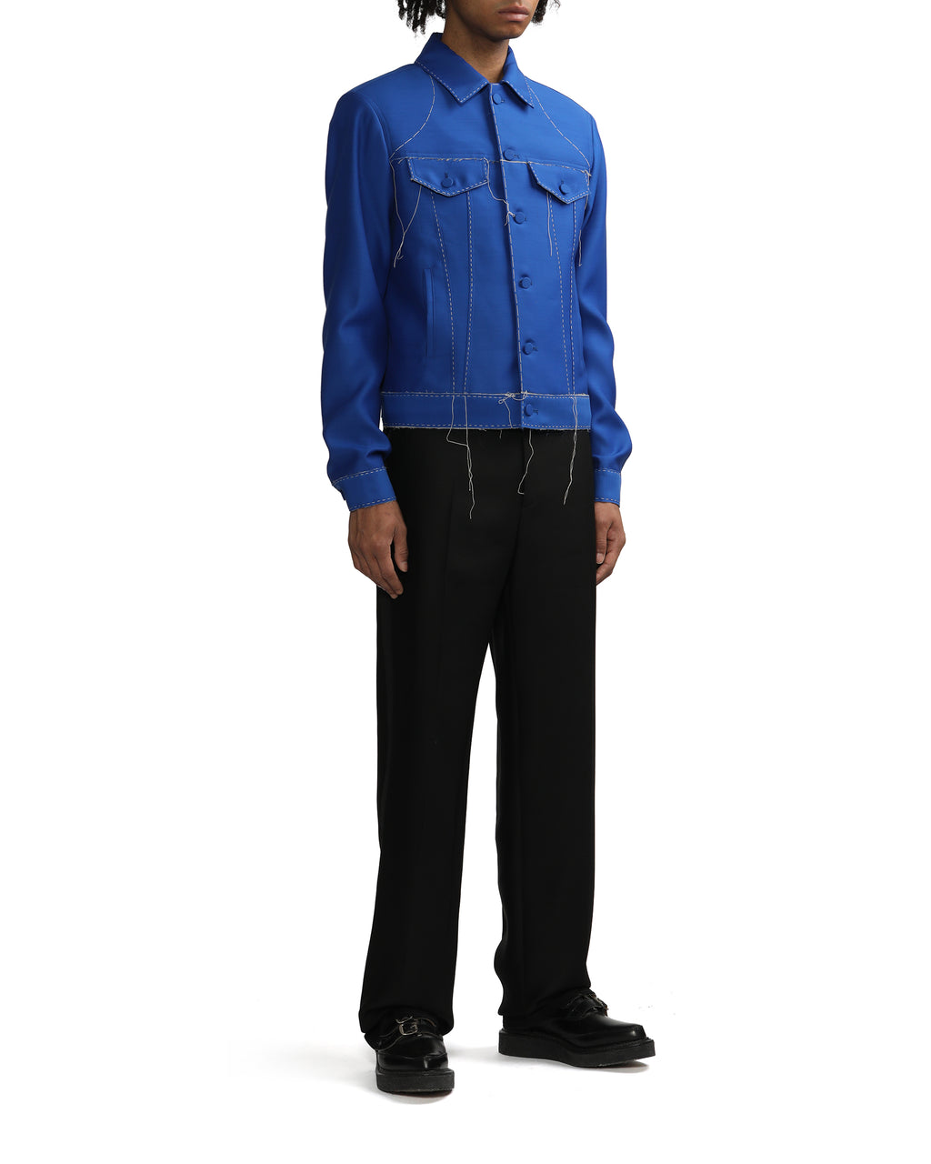 Alien face tailor skinny jacket