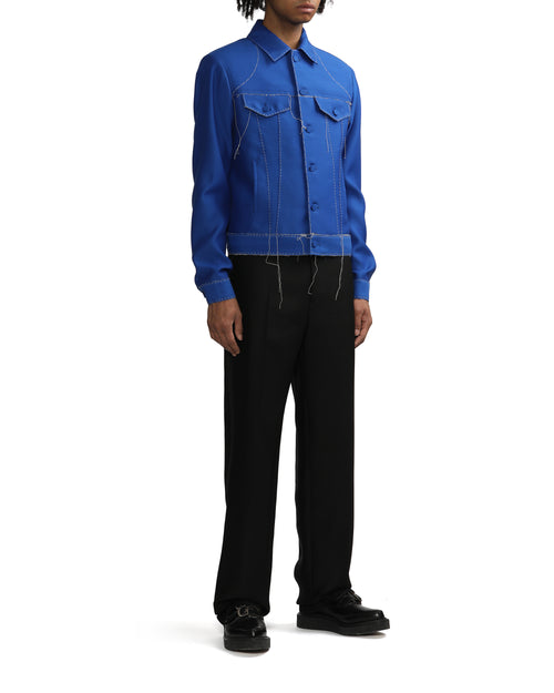 Alien face tailor skinny jacket