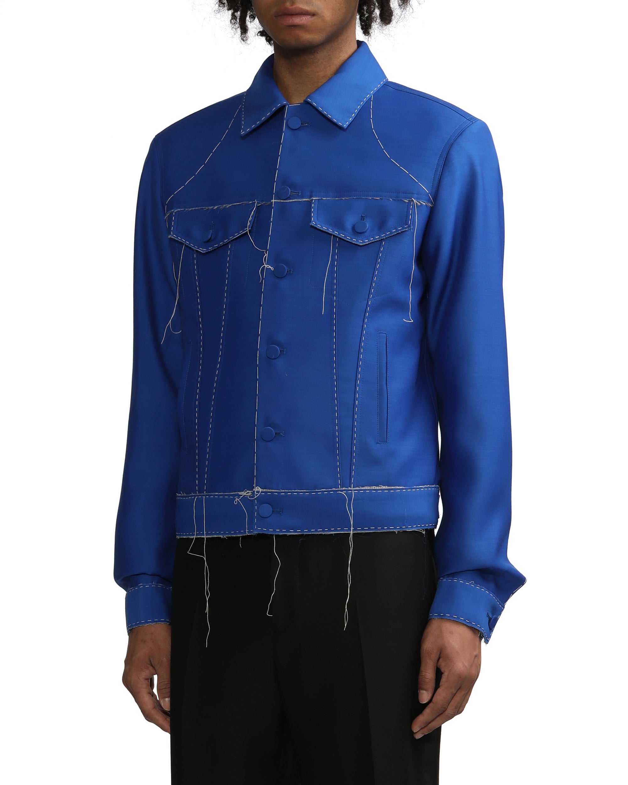 Alien face tailor skinny jacket