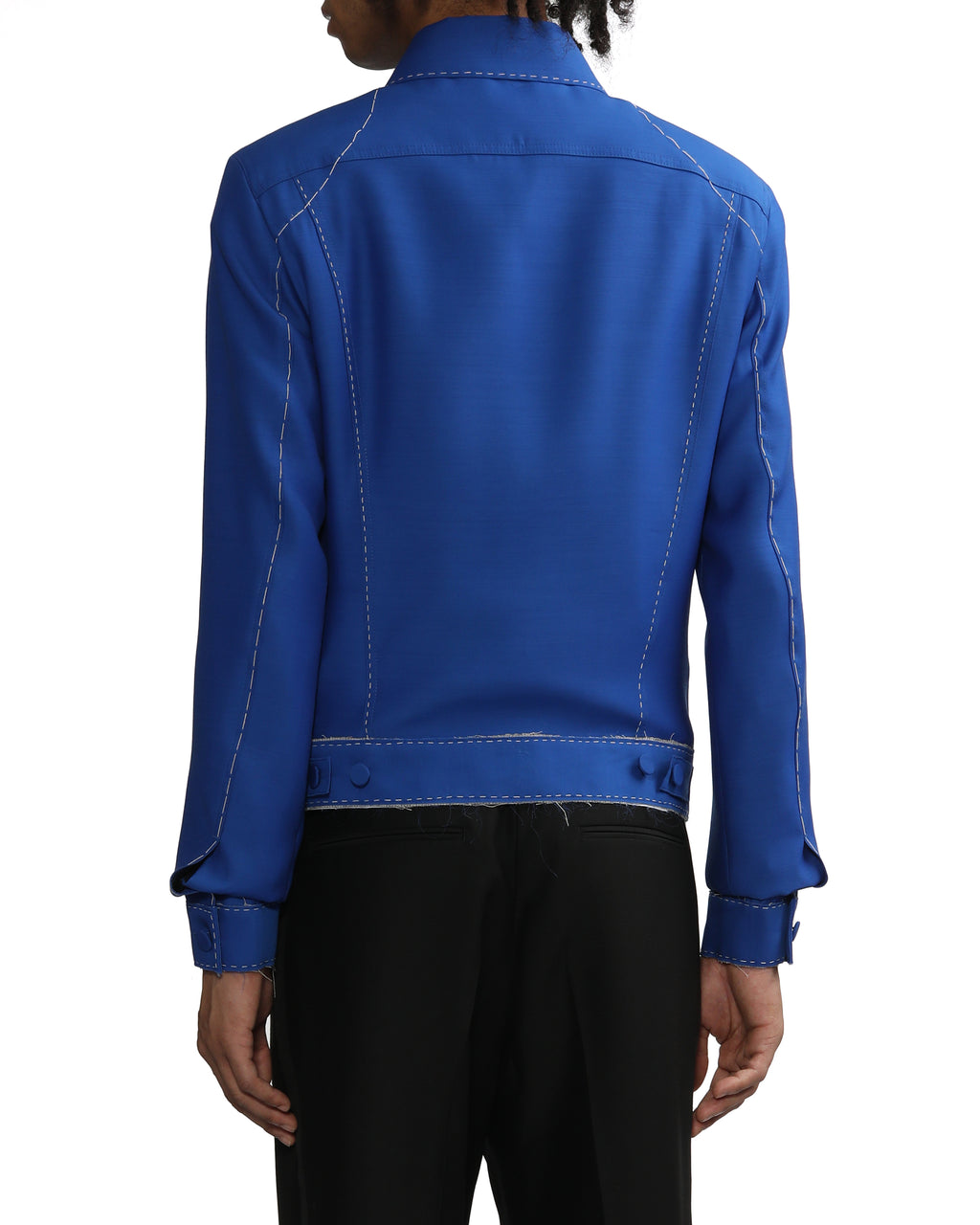 Alien face tailor skinny jacket