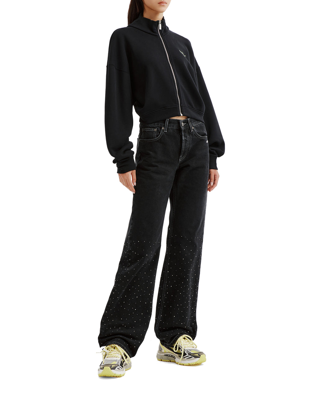 Embellished jeans