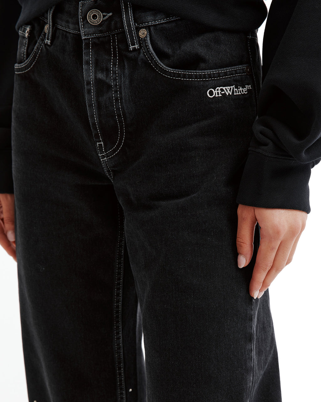Embellished jeans