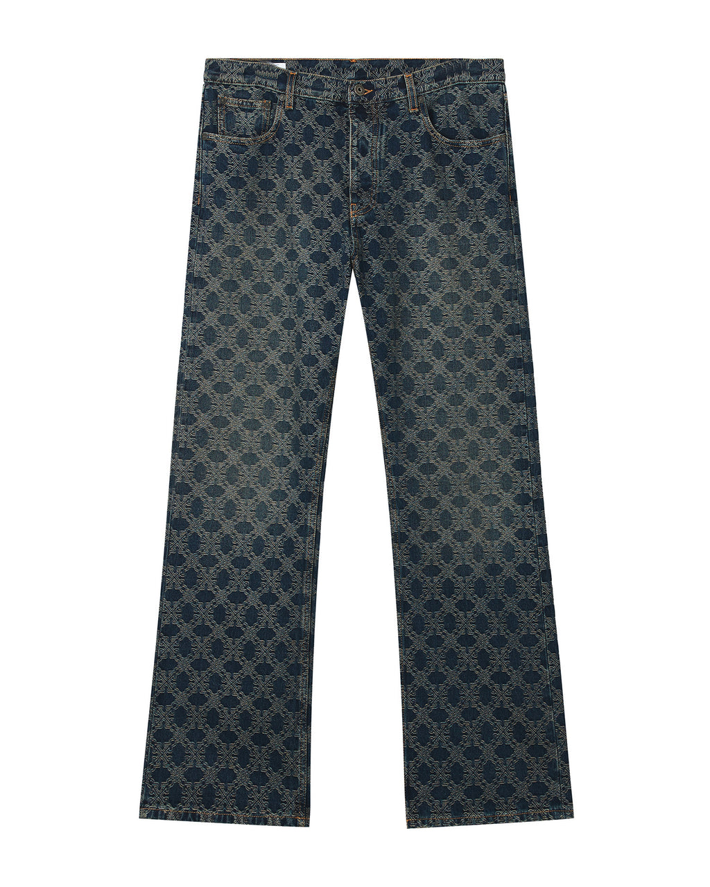 Patterned jeans