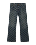 Patterned jeans