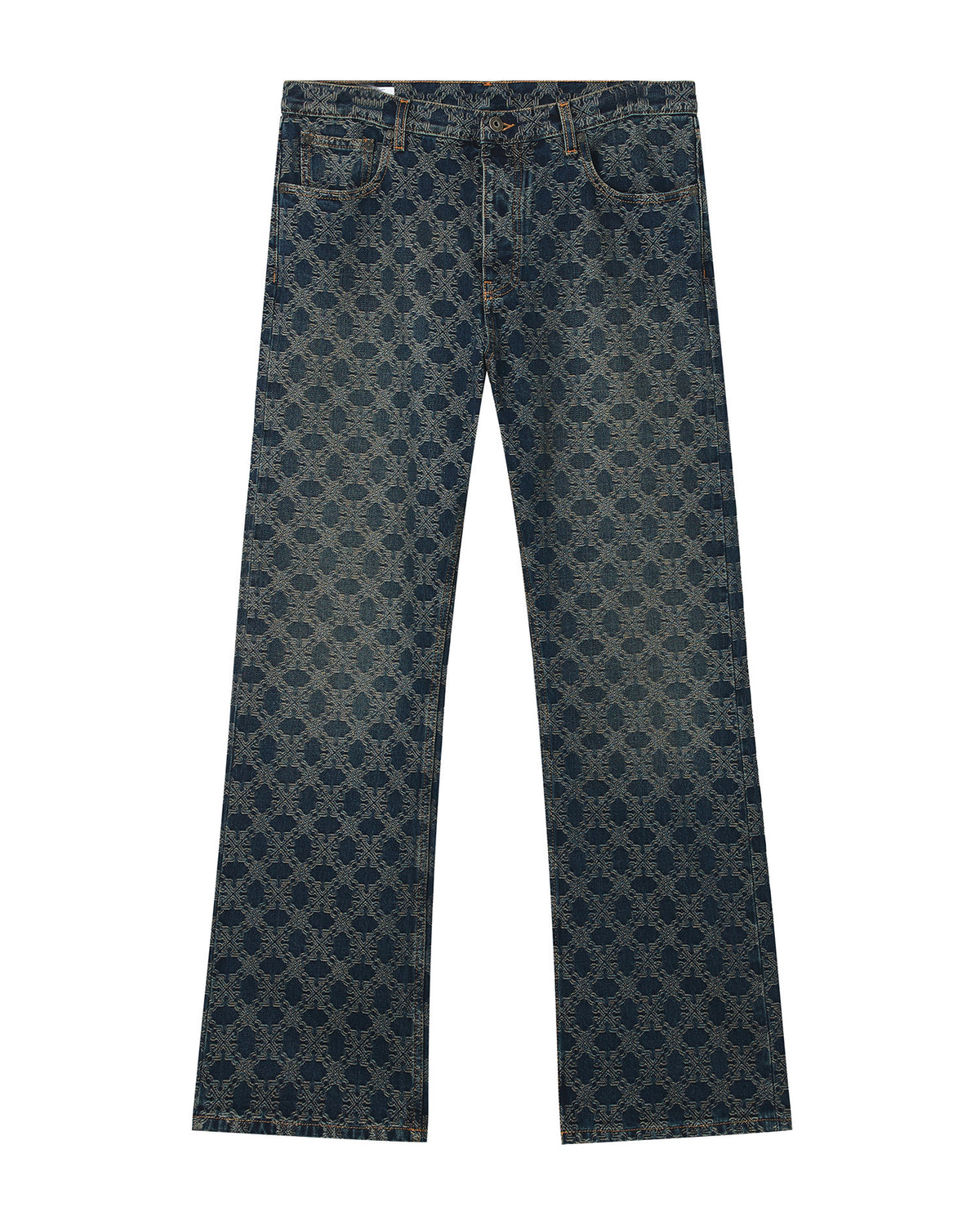 Patterned jeans