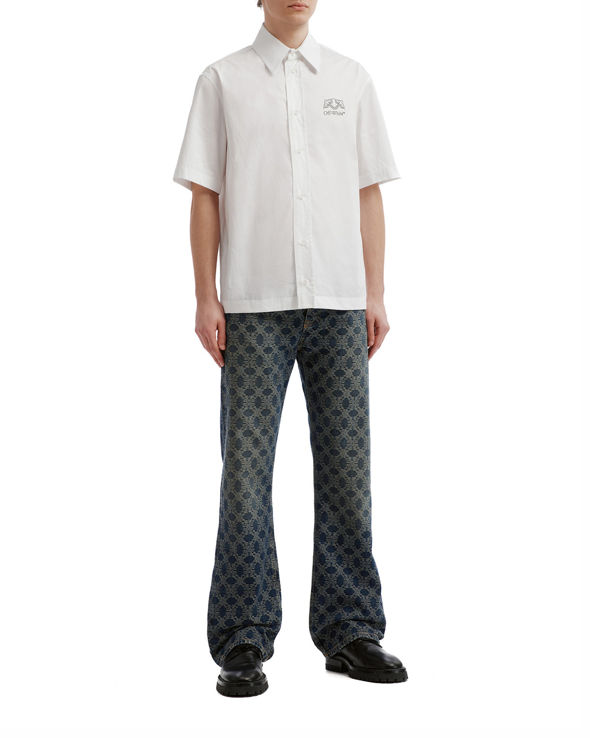 Patterned jeans