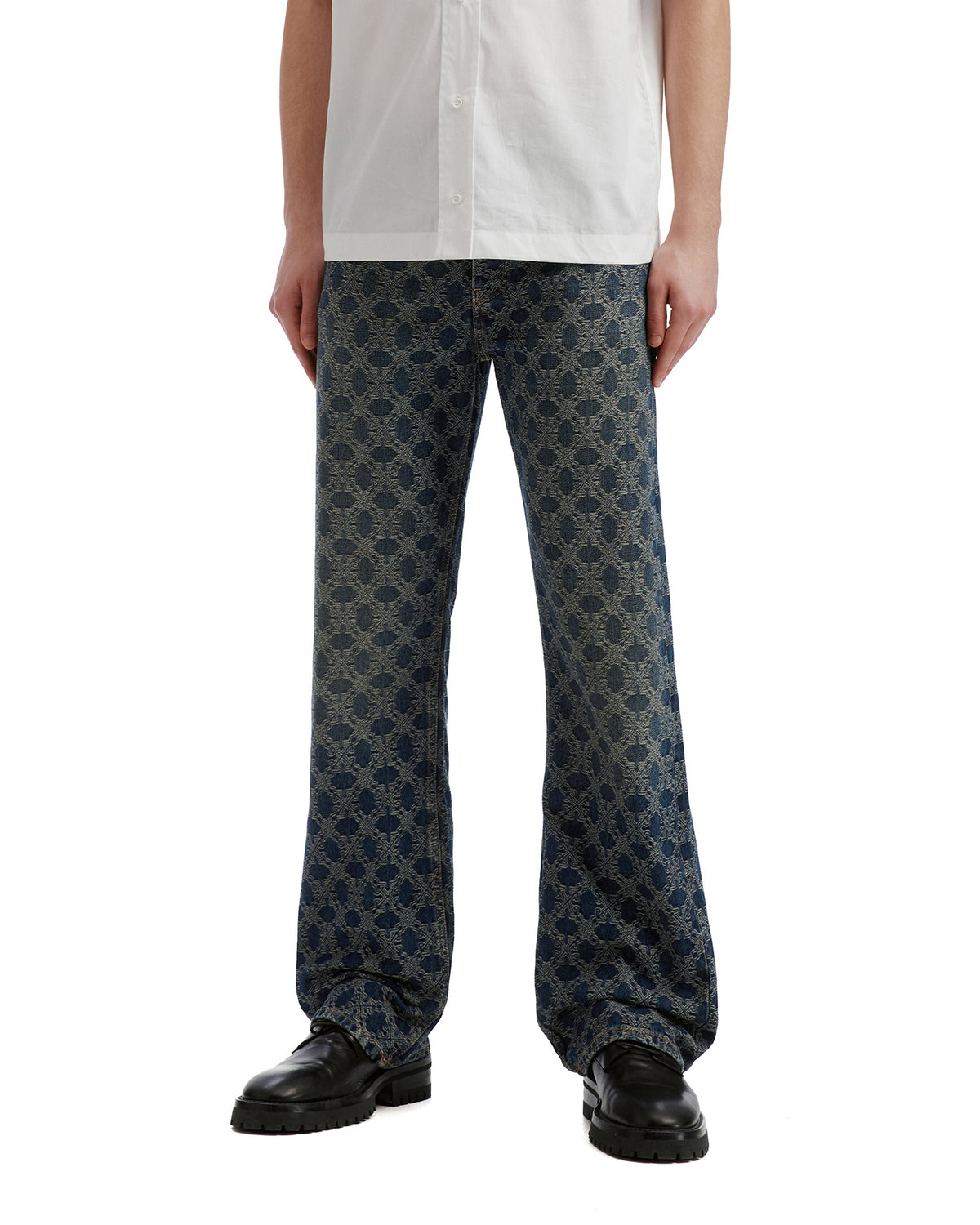 Patterned jeans