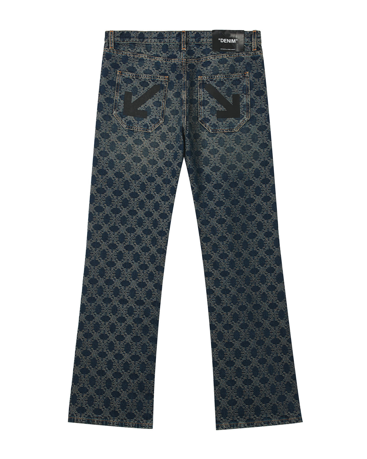 Patterned jeans