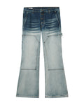 Flared carpenter jeans
