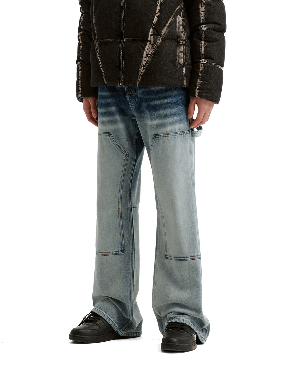 Flared carpenter jeans