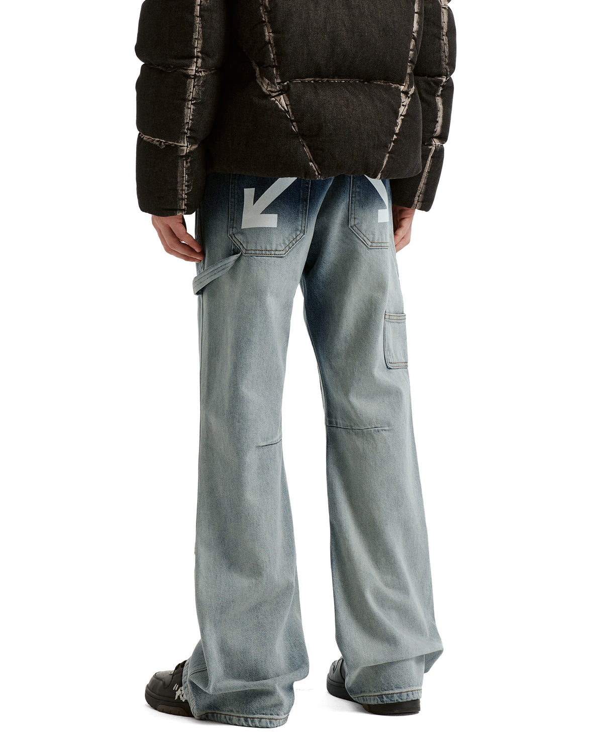 Flared carpenter jeans