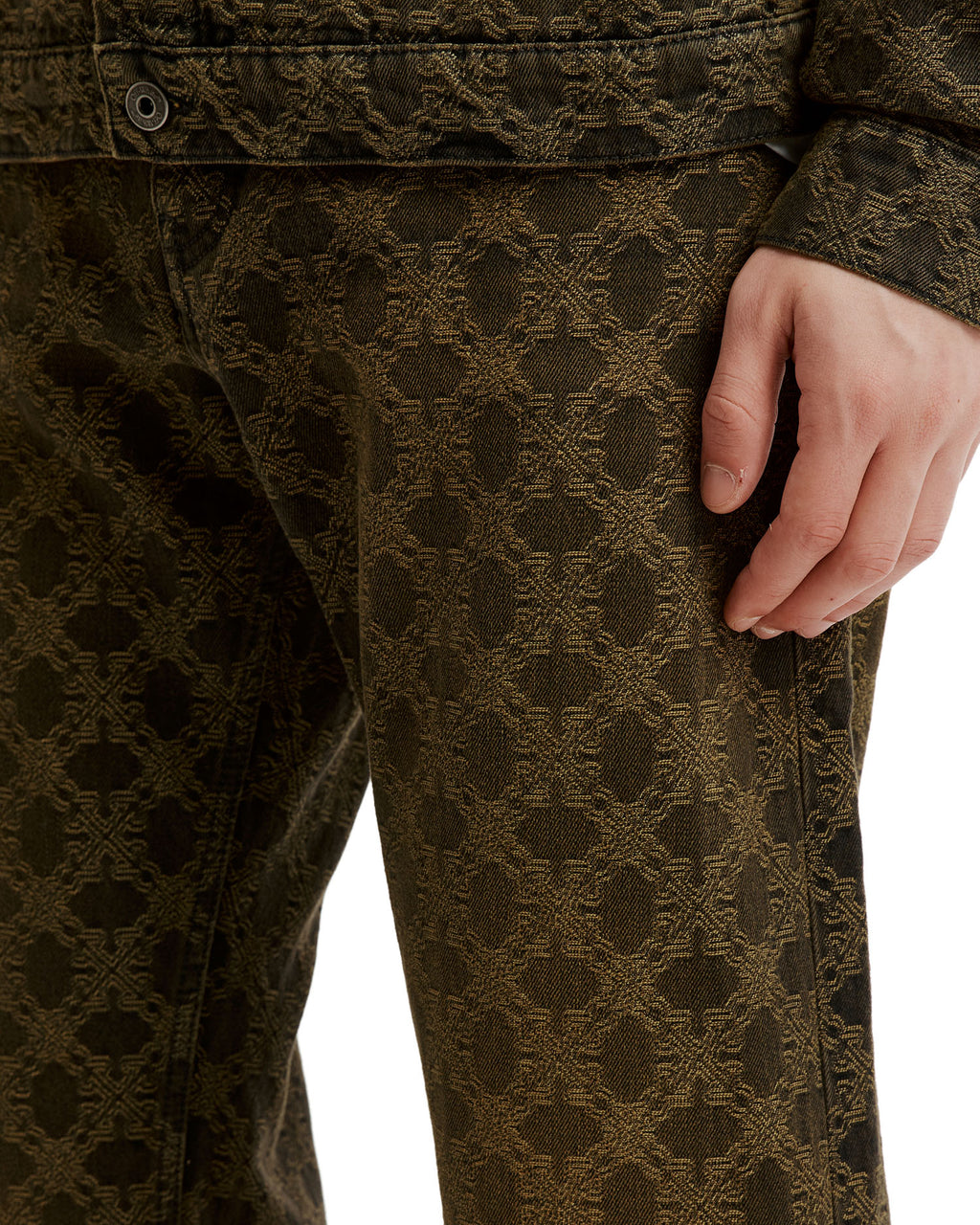 Patterned jeans