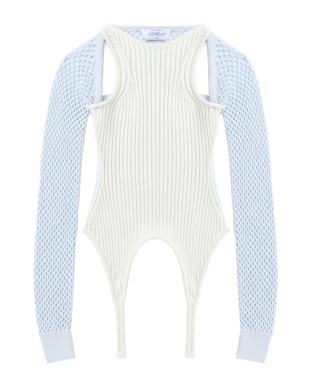 Ribbed mesh top