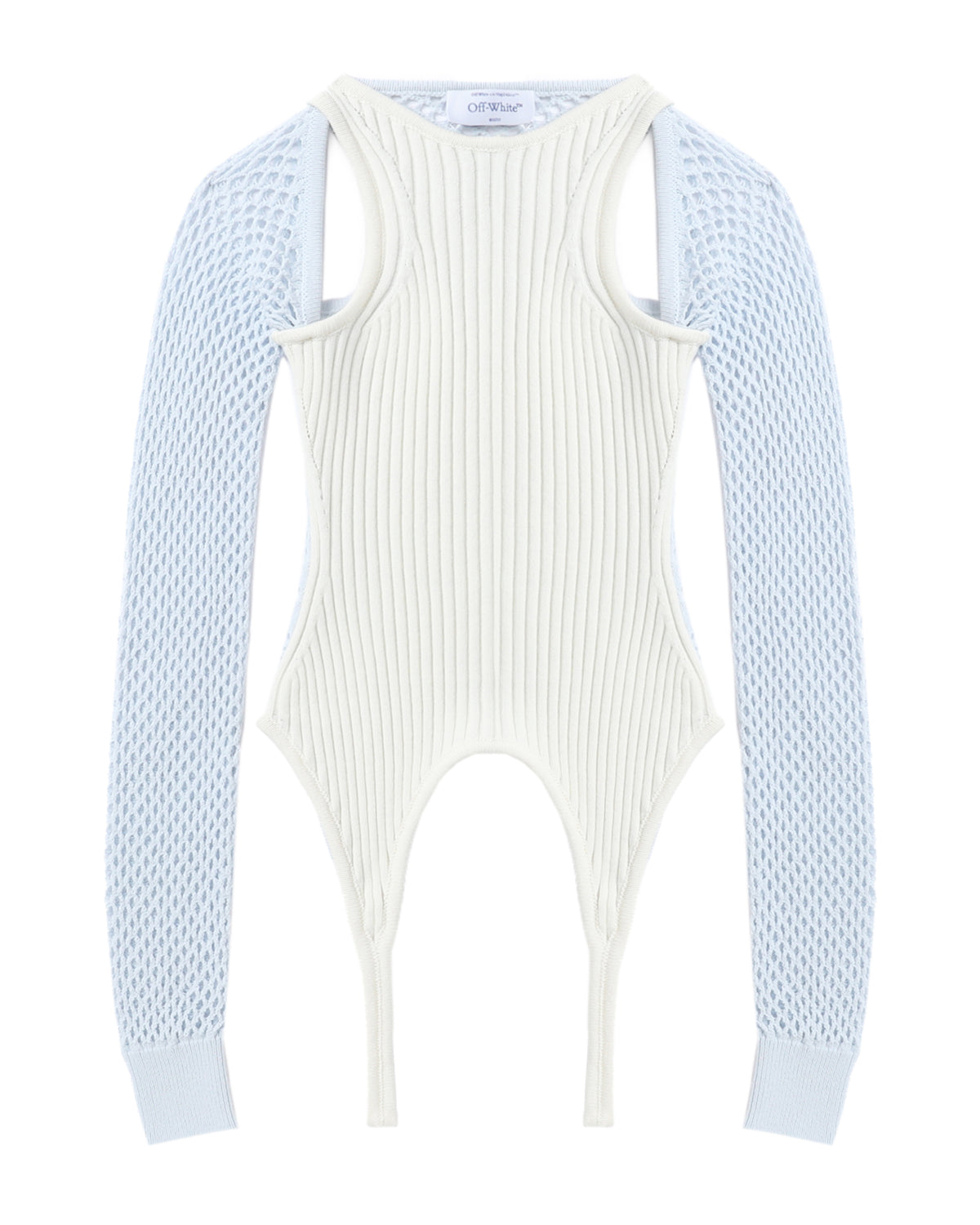 Ribbed mesh top