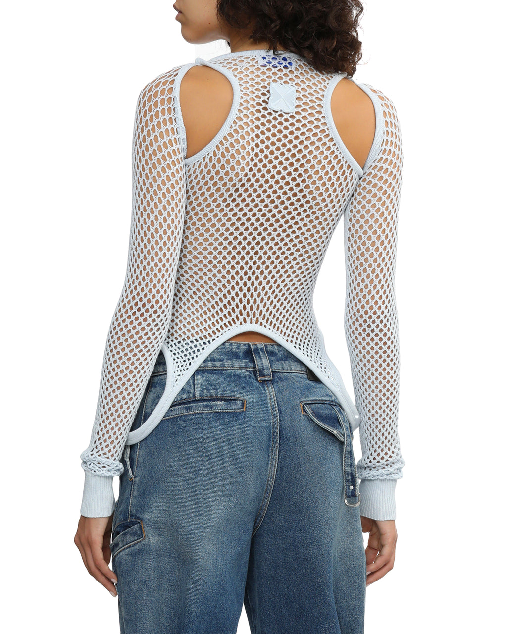 Ribbed mesh top