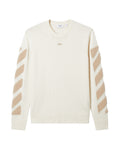 Sleeve-striped sweater