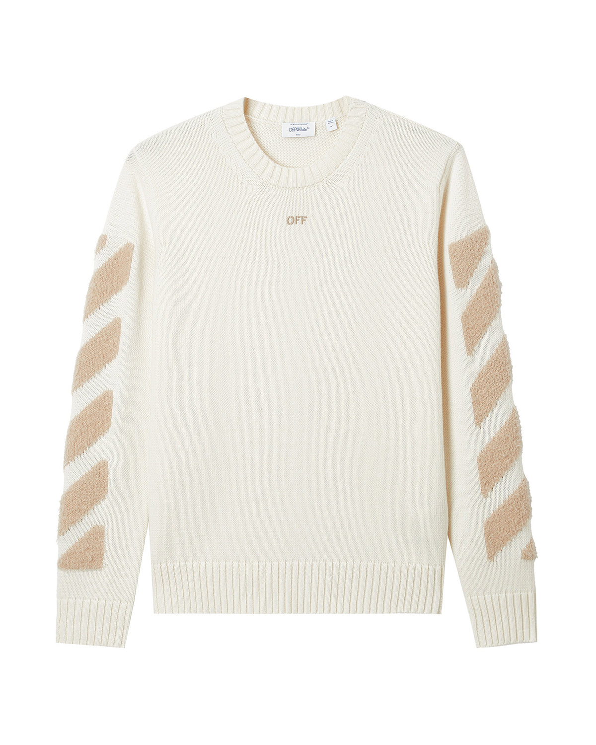 Sleeve-striped sweater