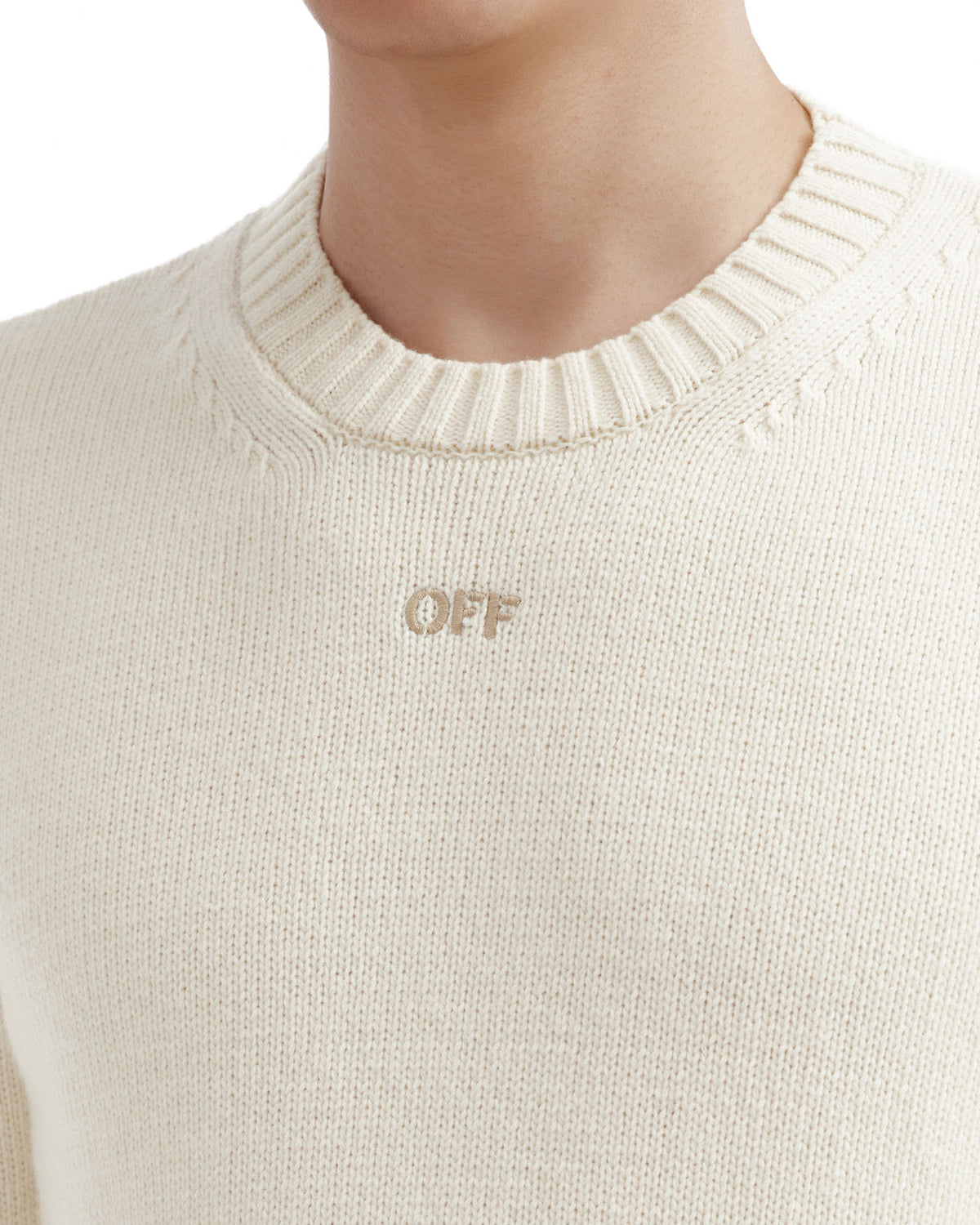 Sleeve-striped sweater