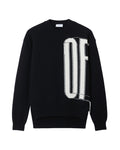 Graphic intarsia jumper