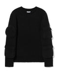 Round pocket knitted shirt