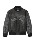 Embroidered bomber jacket