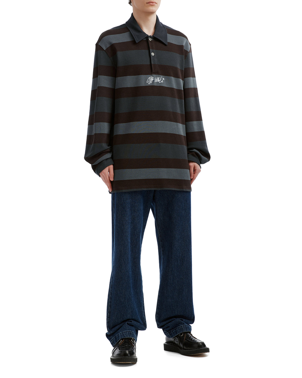 Striped polo