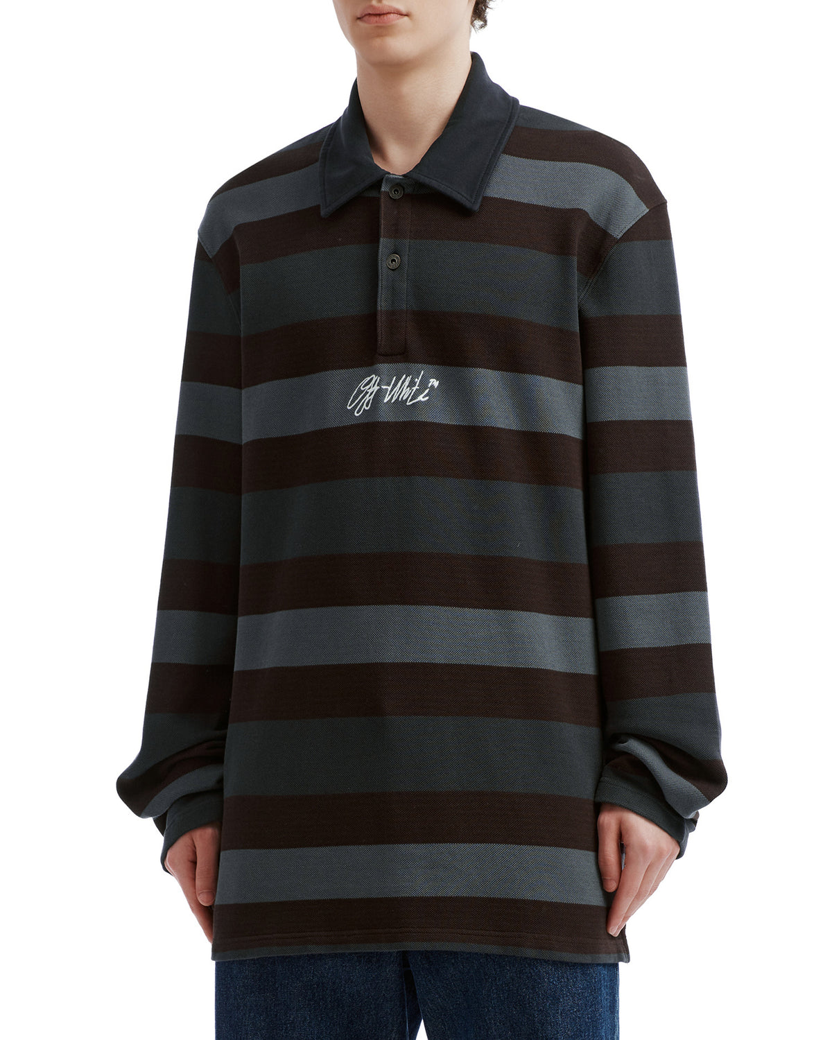Striped polo