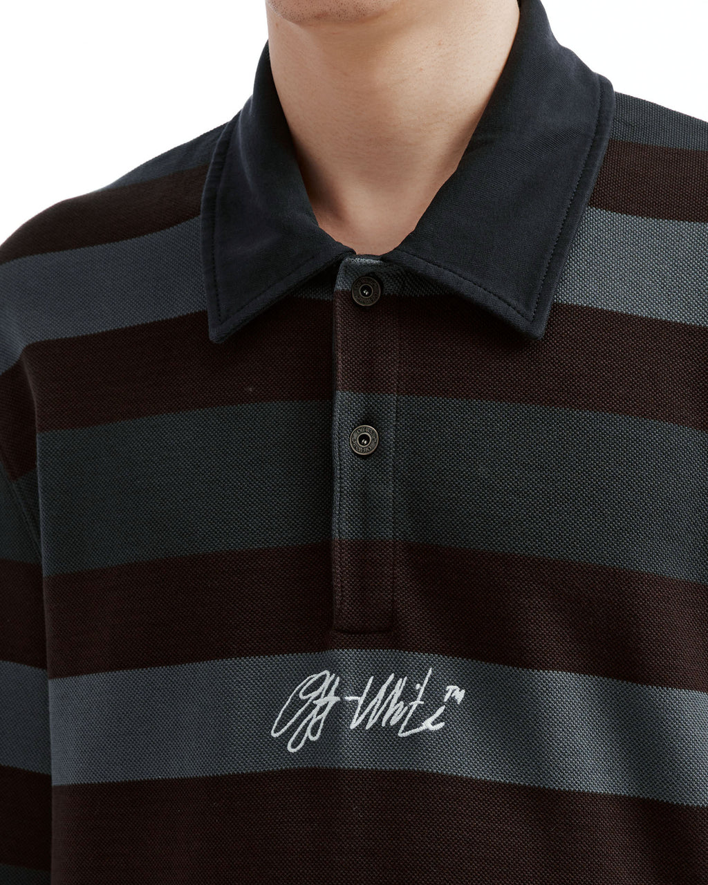 Striped polo