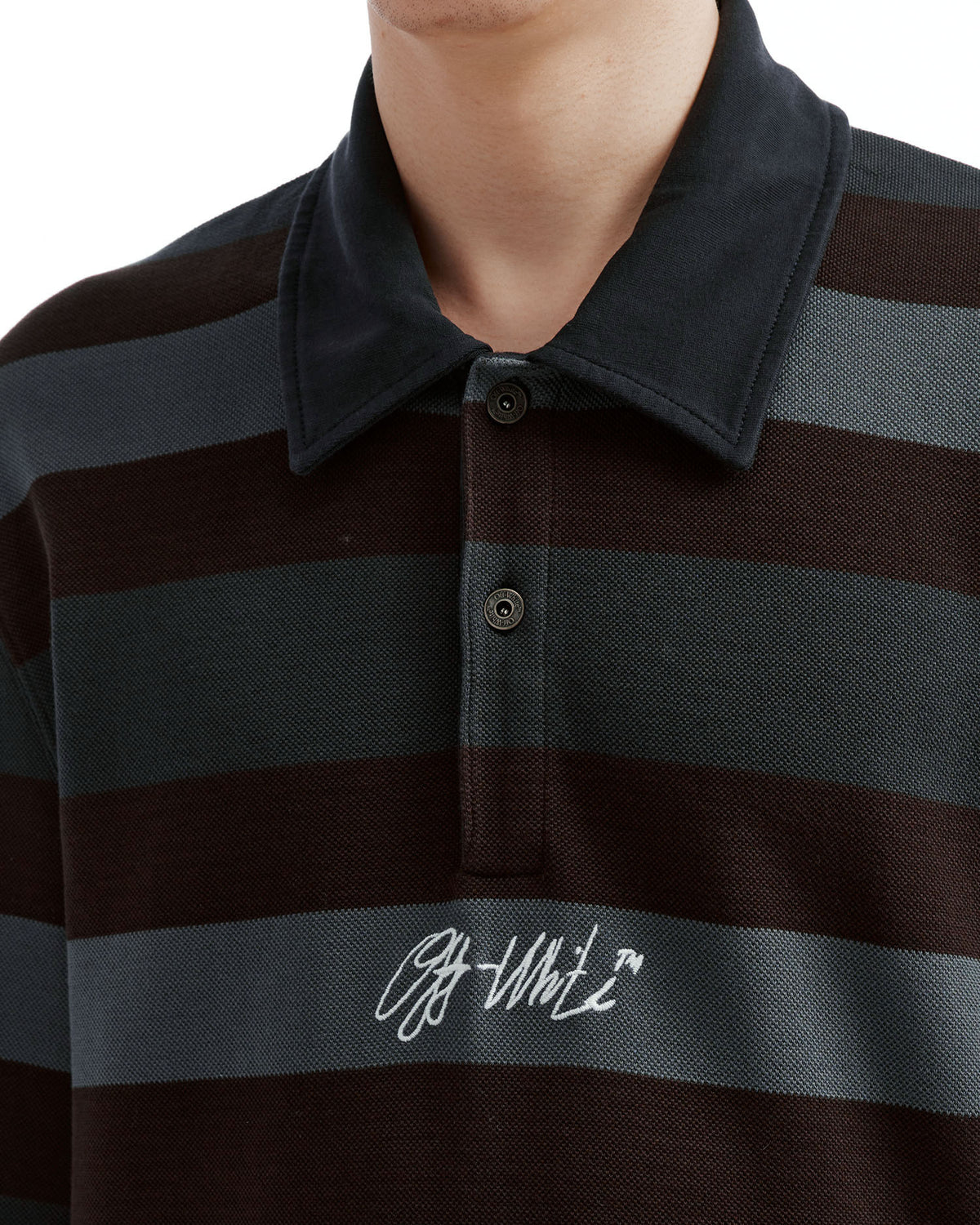 Striped polo