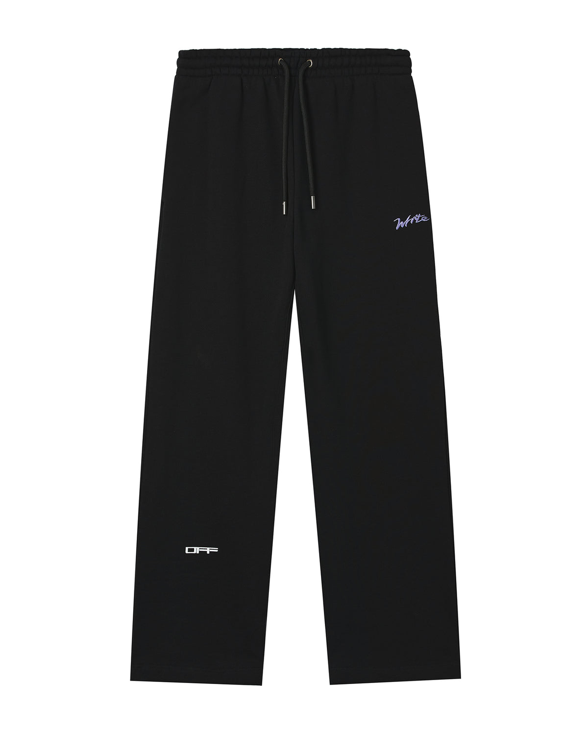 Drawstring logo pants