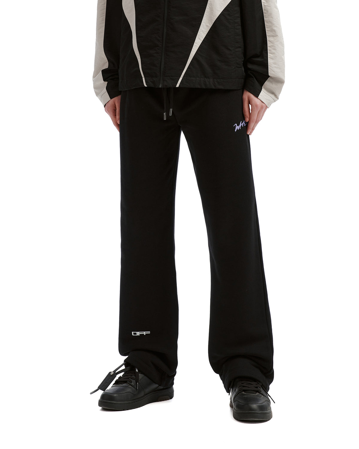Drawstring logo pants