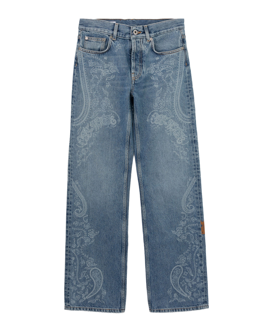 Embroidered jeans