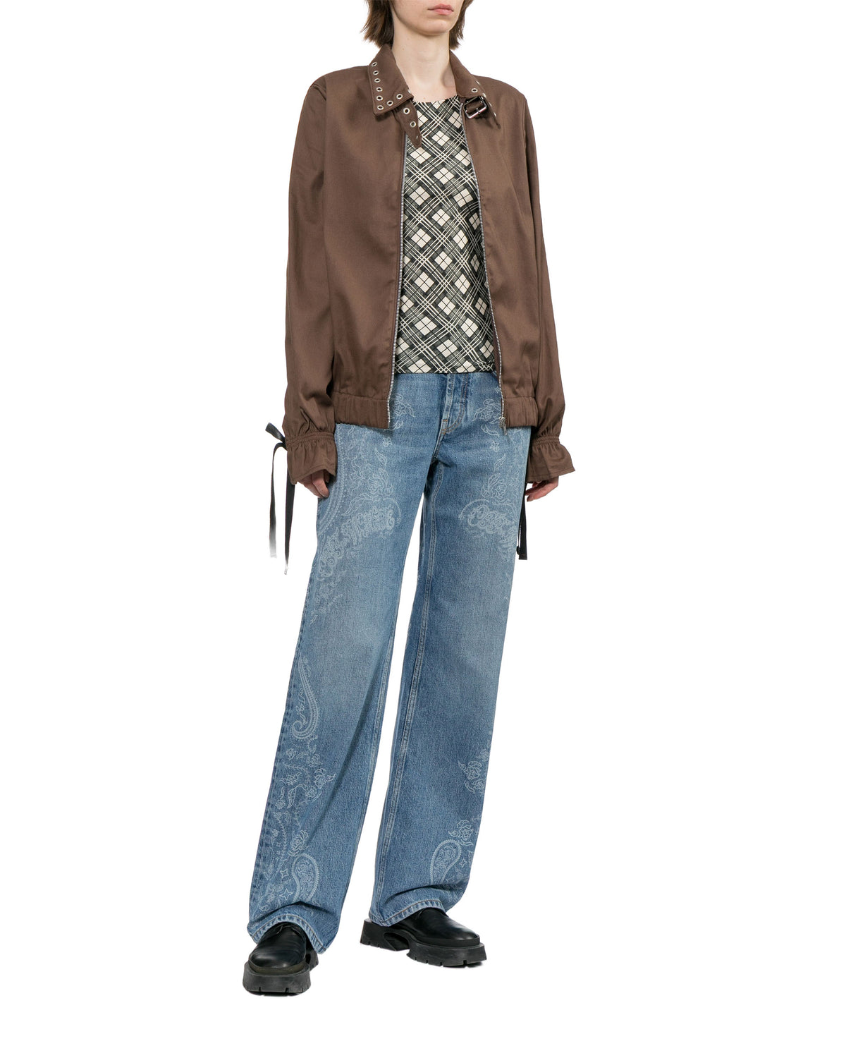 Embroidered jeans