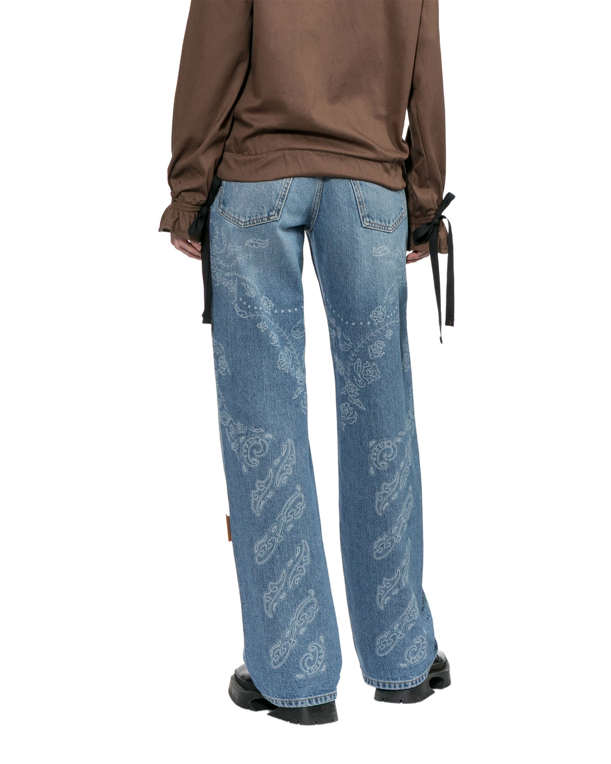 Embroidered jeans