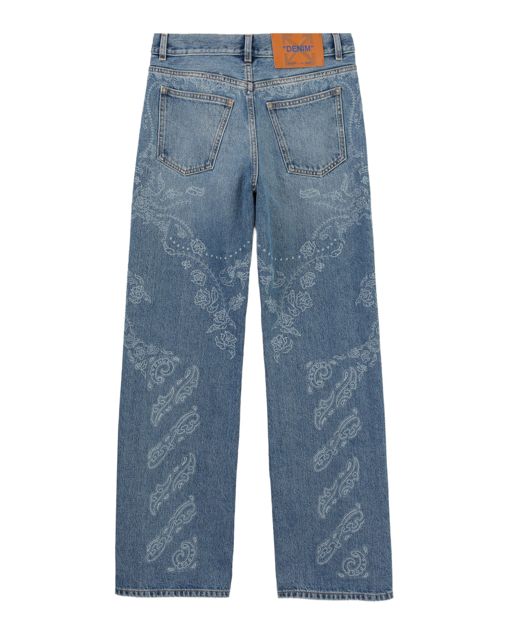 Embroidered jeans