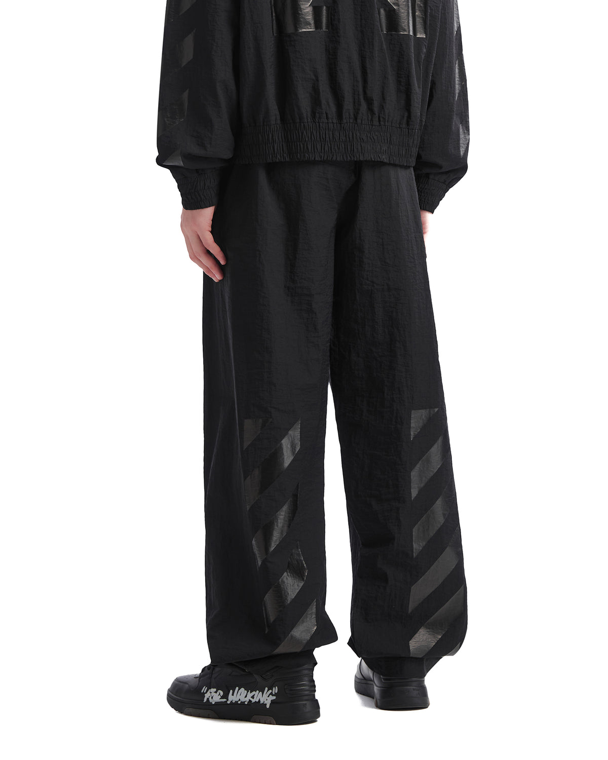 Drawstring long pants