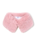 Faux fur collar scarf