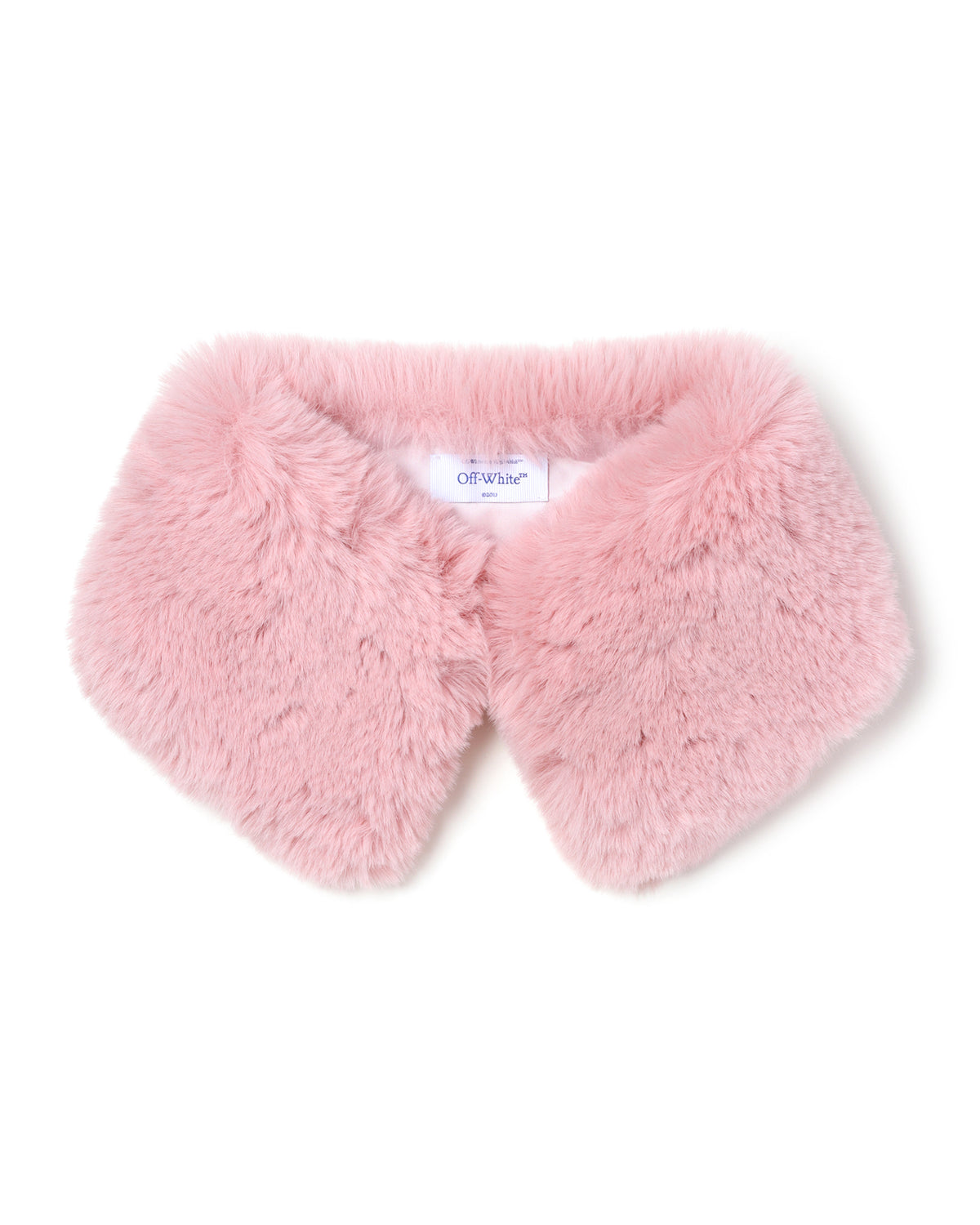 Faux fur collar scarf