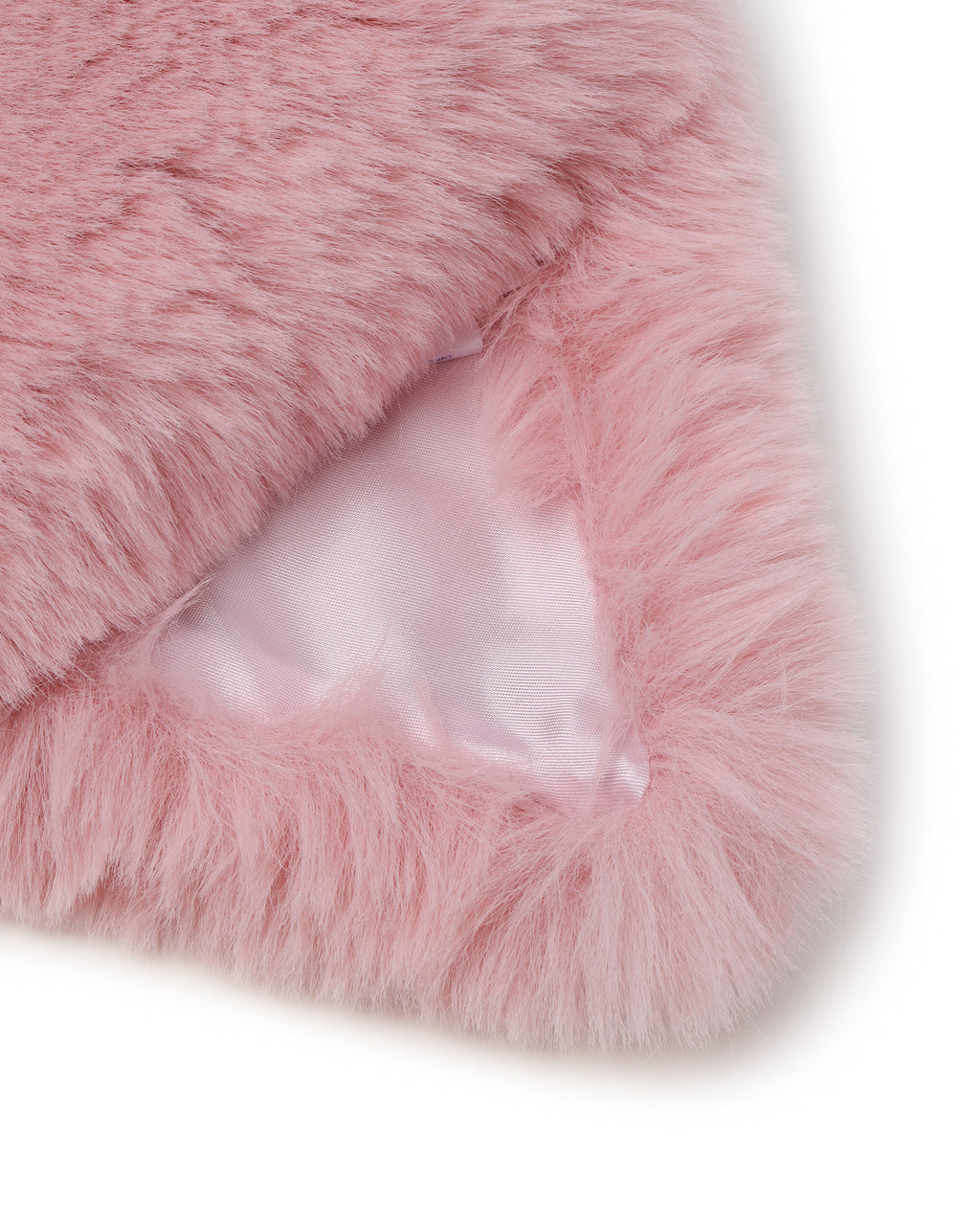 Faux fur collar scarf