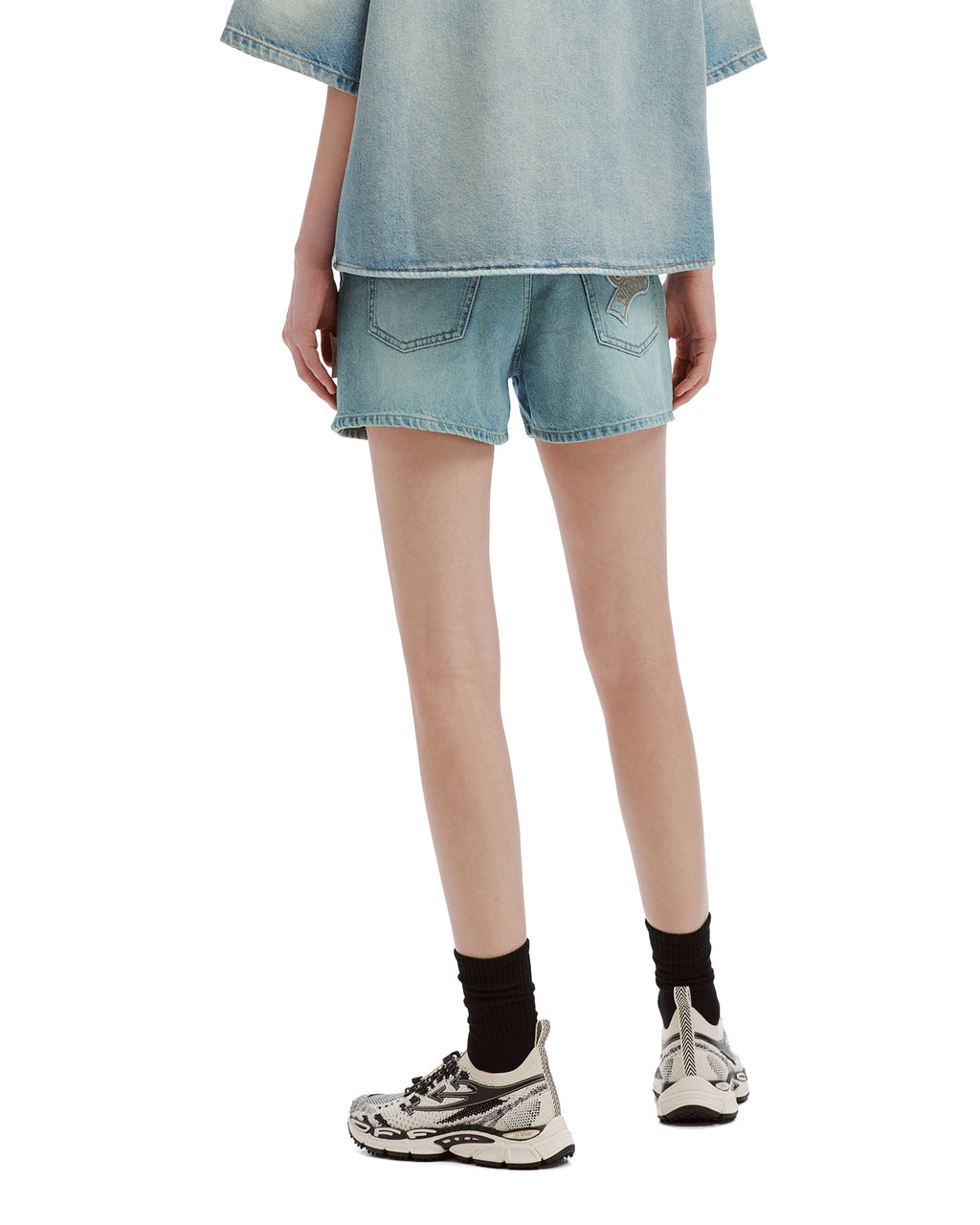 Denim shorts