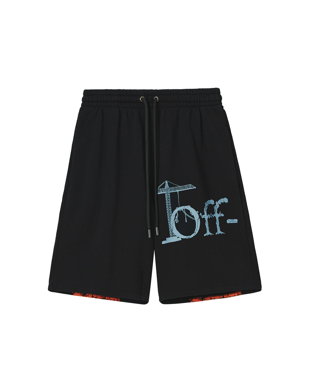 Graphic print shorts
