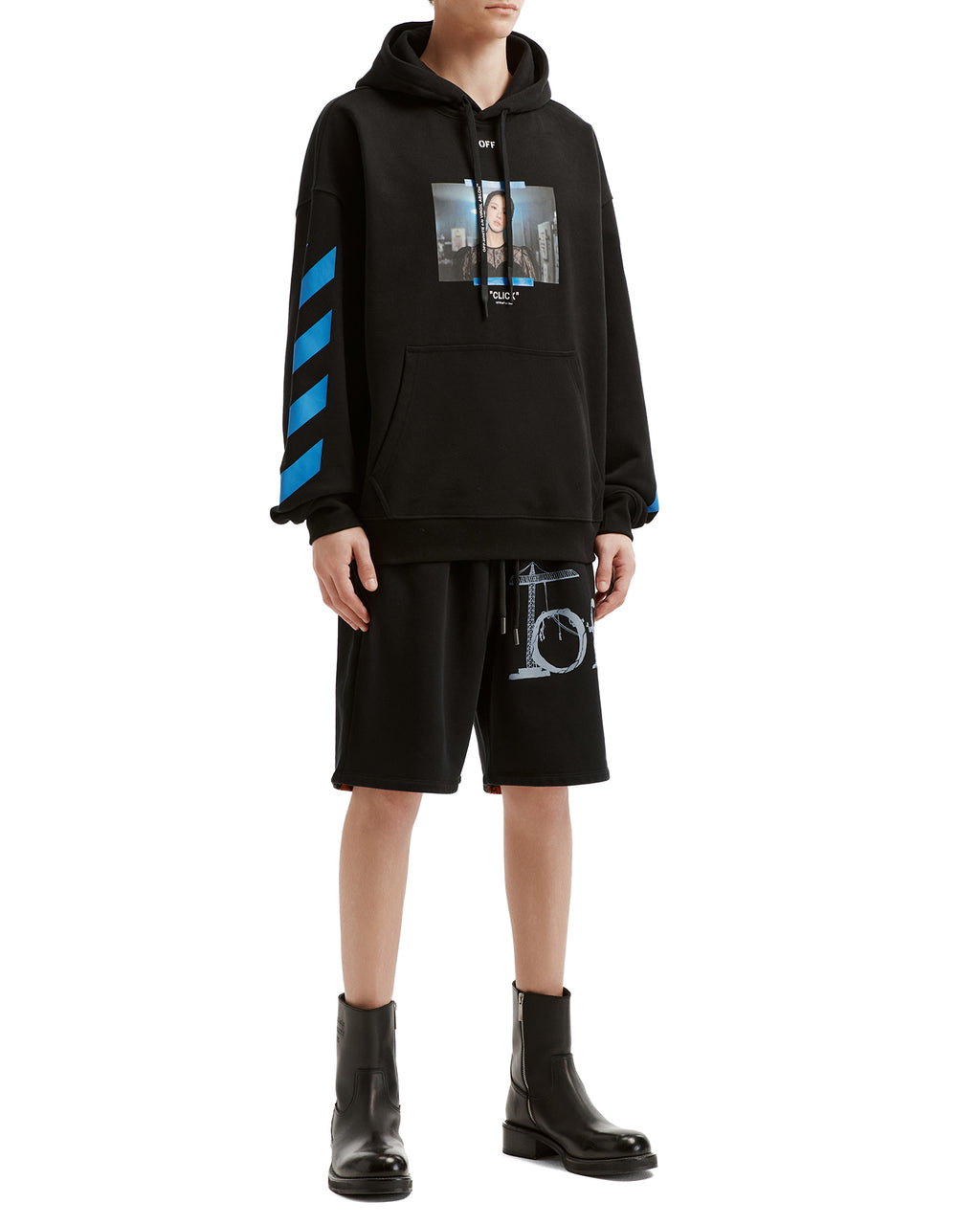 Graphic print shorts