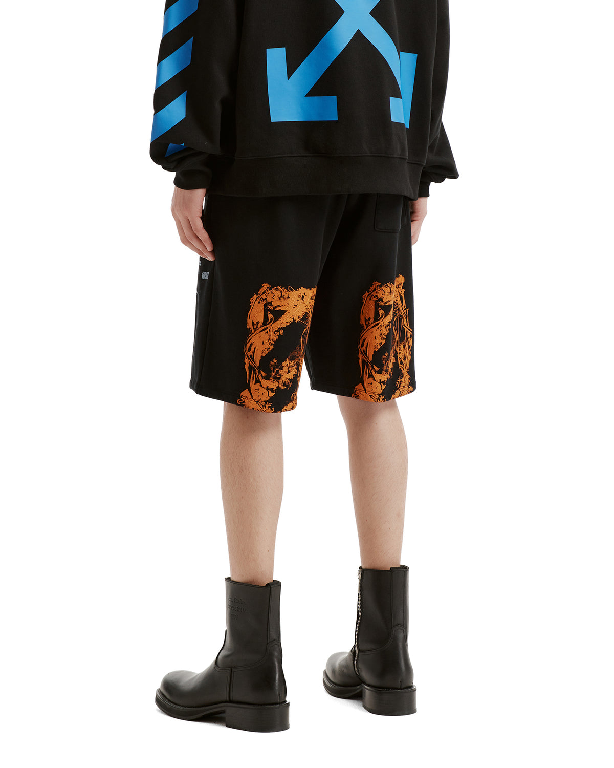 Graphic print shorts