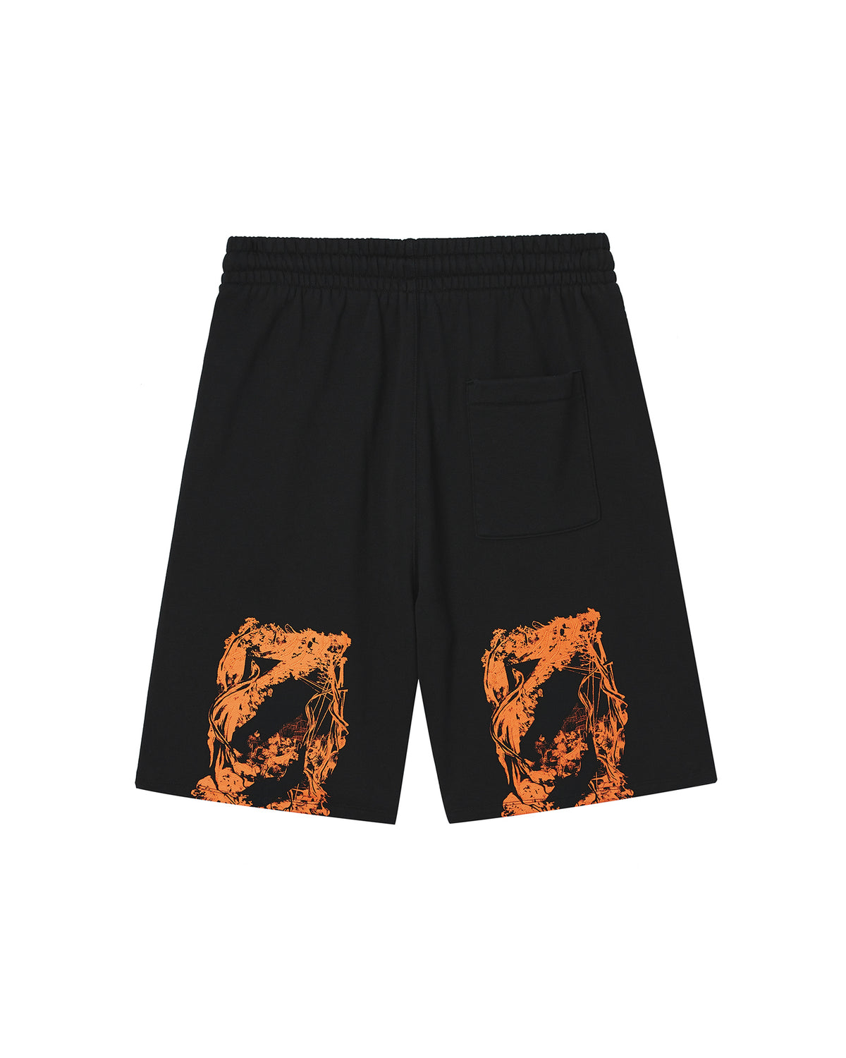 Graphic print shorts