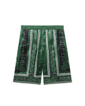 Bandana viscose shorts