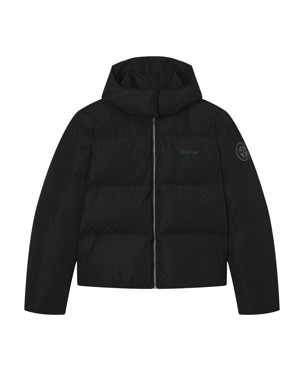 Hooded puffer jacket
