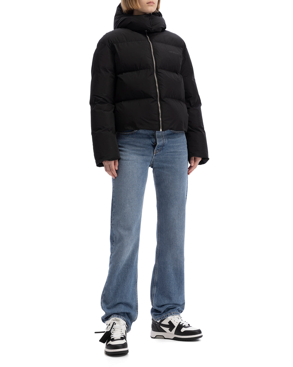 Hooded puffer jacket