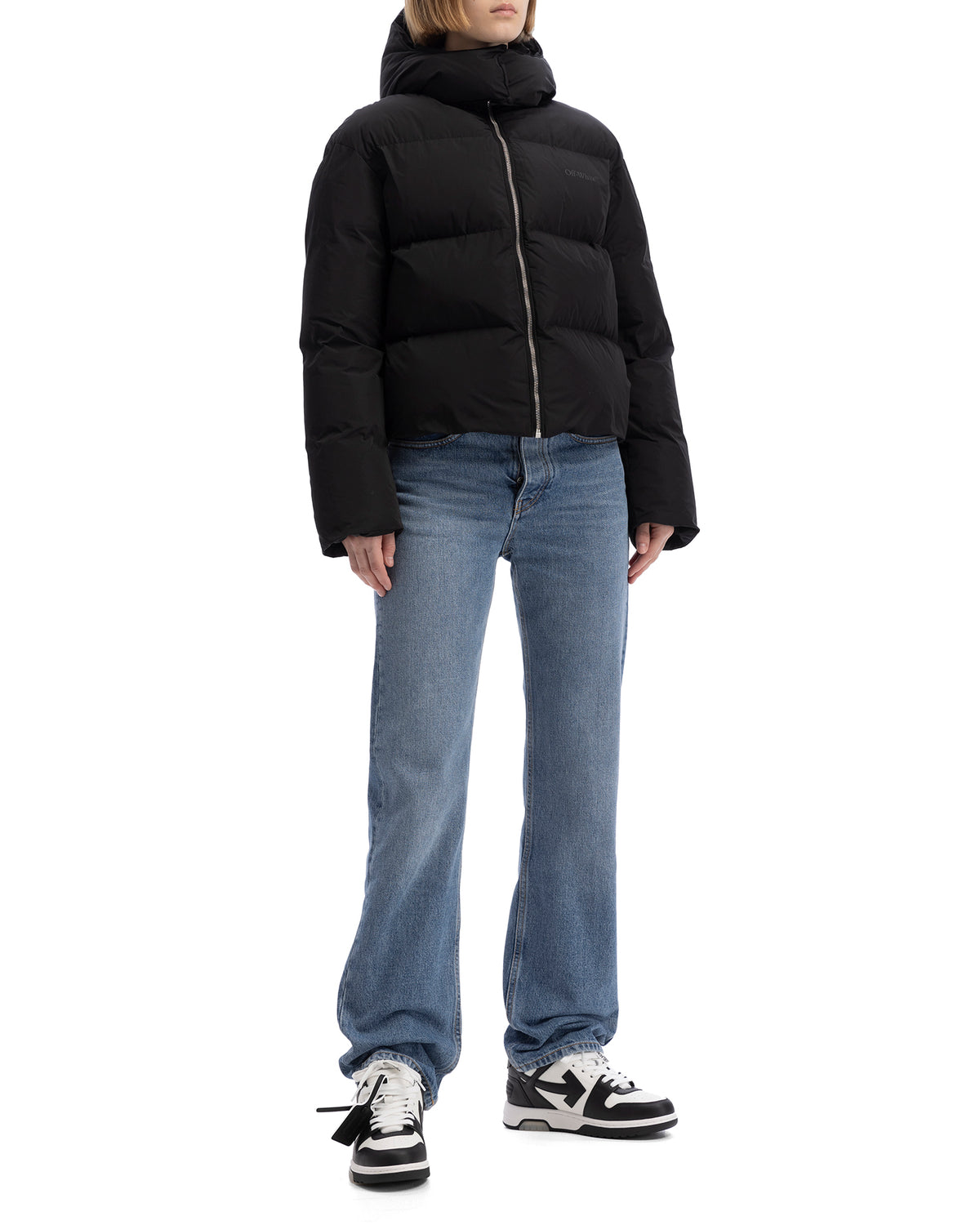 Hooded puffer jacket