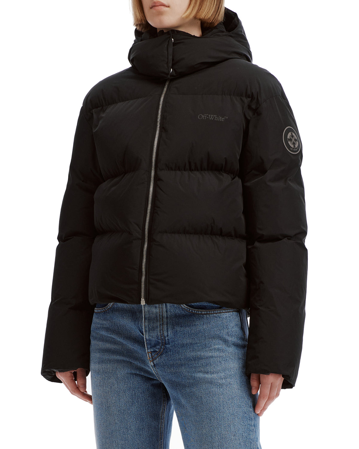 Hooded puffer jacket