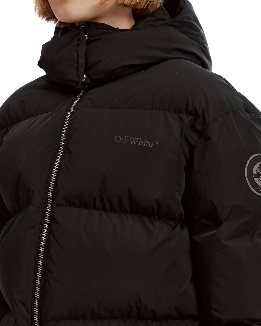 Hooded puffer jacket